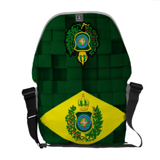Mochila Carteira com Bandeira Imperial. Messenger Bag