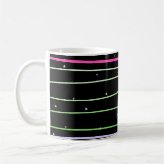 Mochila con estrellas con líneas onduladas kaffemugg
