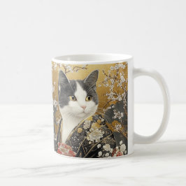 Mochineko mochi + neko, betyder "cat" på japanska kaffemugg