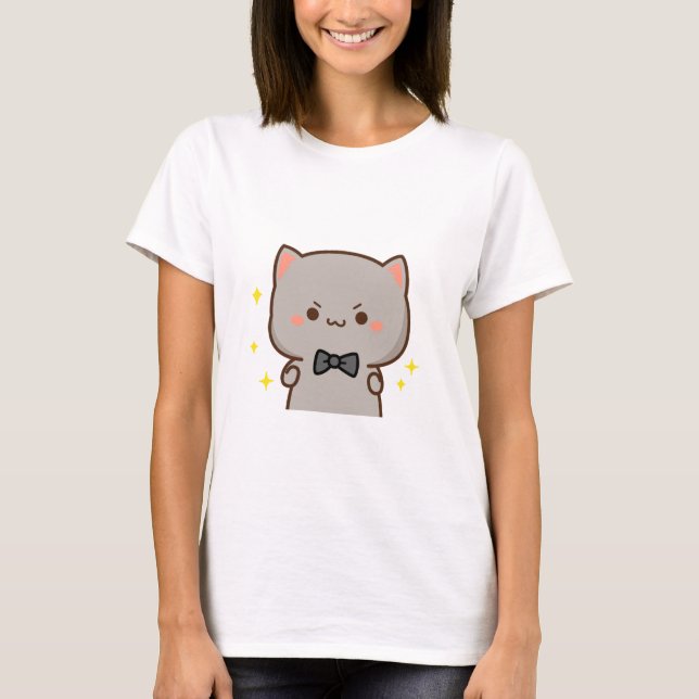 Mochj Cat - MS2 T Shirt (Framsida)