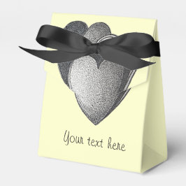 mochrome saker för romantisk födelsedag presentaskar