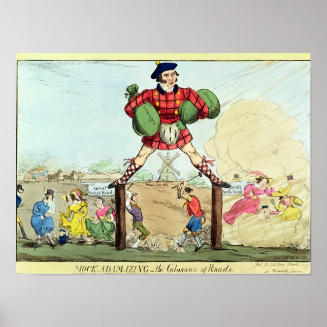 Mock-Adam-izing: Colossus of Road Poster (Framsidan)