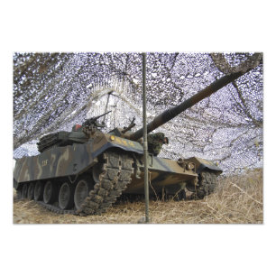 Mock-angripare från Sydkorea 2 Fototryck