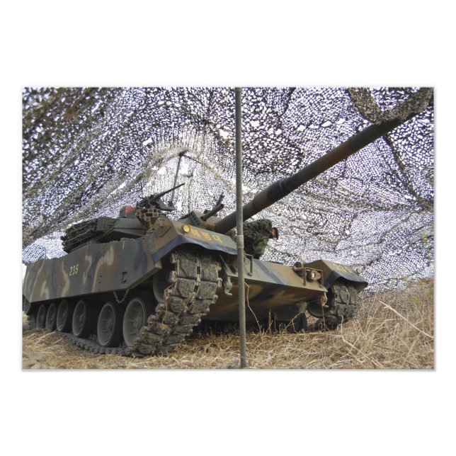 Mock-angripare från Sydkorea 2 Fototryck (Framsidan)