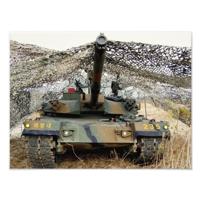 Mock-angripare från Sydkorea Fototryck (Framsidan)