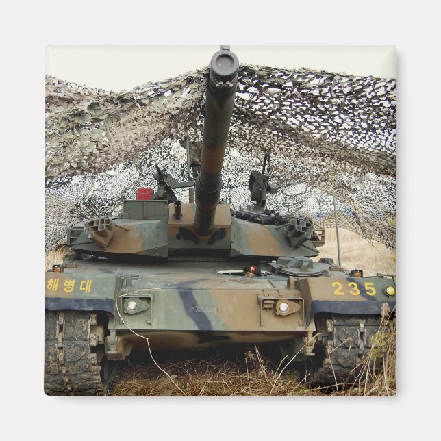 Mock-angripare från Sydkorea Magnet (Framsidan)