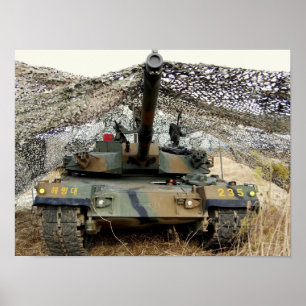 Mock-angripare från Sydkorea Poster