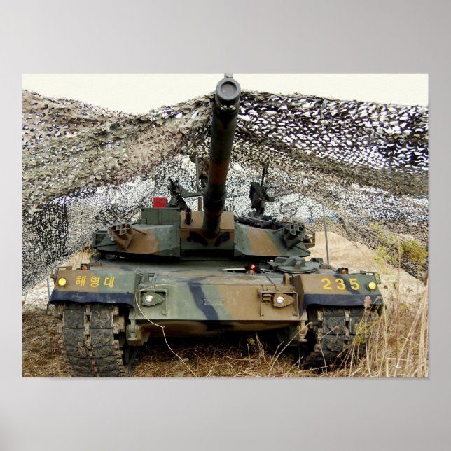 Mock-angripare från Sydkorea Poster (Framsidan)