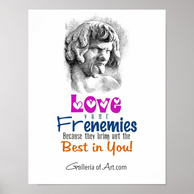 Mock Me Frenemies ~ Print / Poster (Framsidan)