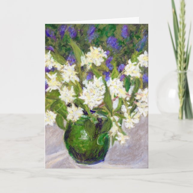 Mock Orange Birthday Card Kort (Framsida)