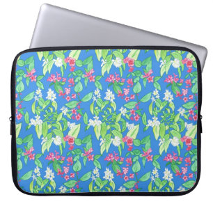 Mock Orange Blommar och Weigelia Laptop sleeve