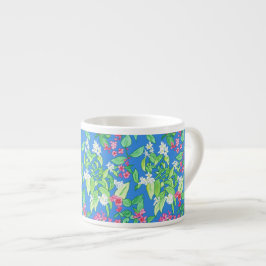 Mock Orange och Weigelia Espresso Mugg Espressomugg