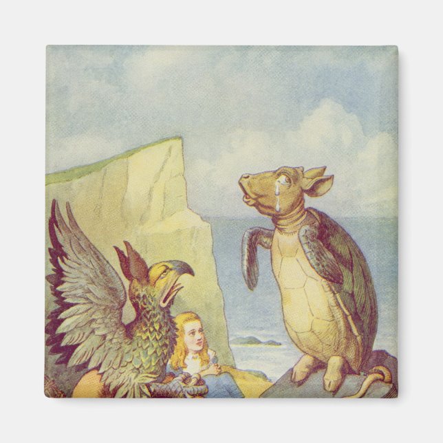 Mock Turtle och Griffin Magnet (Framsidan)