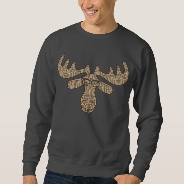 Mockaälg Sweatshirt (Framsida)