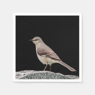 Mockingbird på gravsten pappersservett
