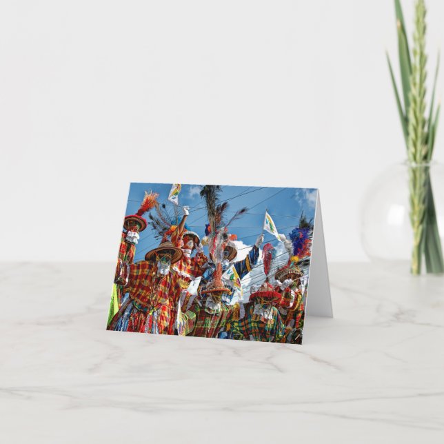 Mocko Jumbies USVI Helgkort (Framsida)