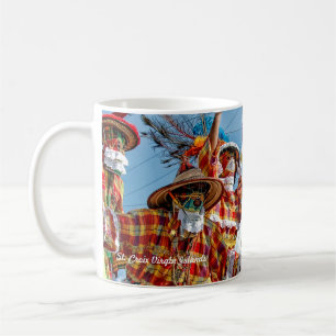 Mocko Jumbies Virgin Islands Flaggor St. Croix VI Kaffemugg