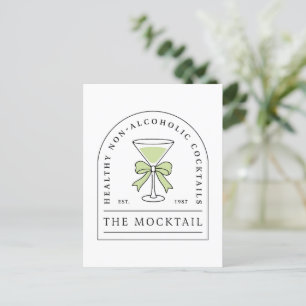 Mocktail, alkoholfri, party vykort