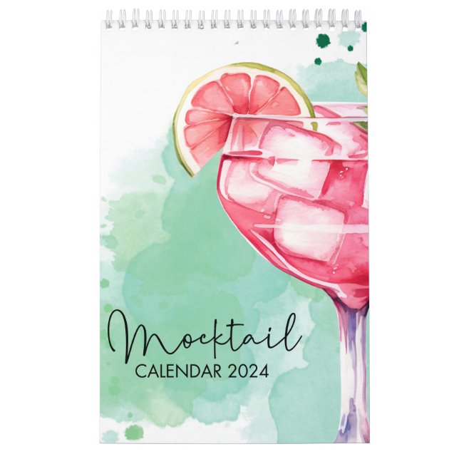 Mocktail Recipes Kalender (Omslag)