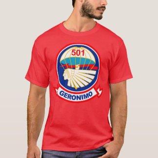 Mod1 Geronimo 501st Fallskärm Infantry T Shirt