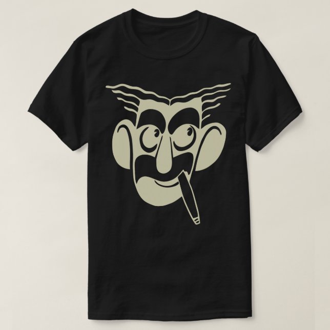 Mod3 Groucho Marx Brothers Pin T Shirt (Design framsida)