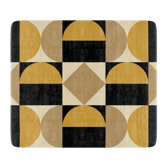 Mod 1970-tals Retro Stil Geometrisk Design (Framsidan)