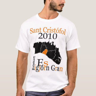 Mod.1 - ES MIGJORN - Sant Cristófol 2010 Tee