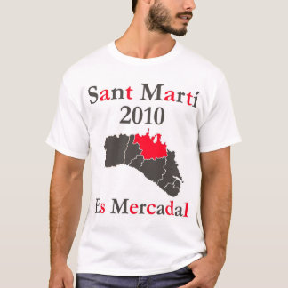 Mod.3 - ES MERCADAL - Sant Martí 2010 Tee Shirt