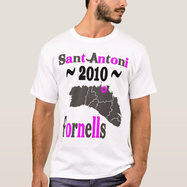 Mod.3 - FORNELLS - Sant Antoni 2010 T Shirt (Framsida)