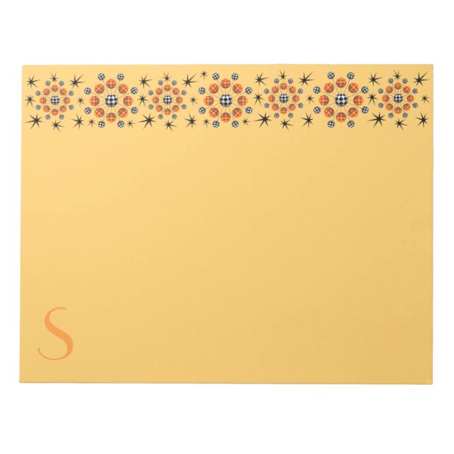 Mod 3D Starbursts Anteckningsblock (Framsida)