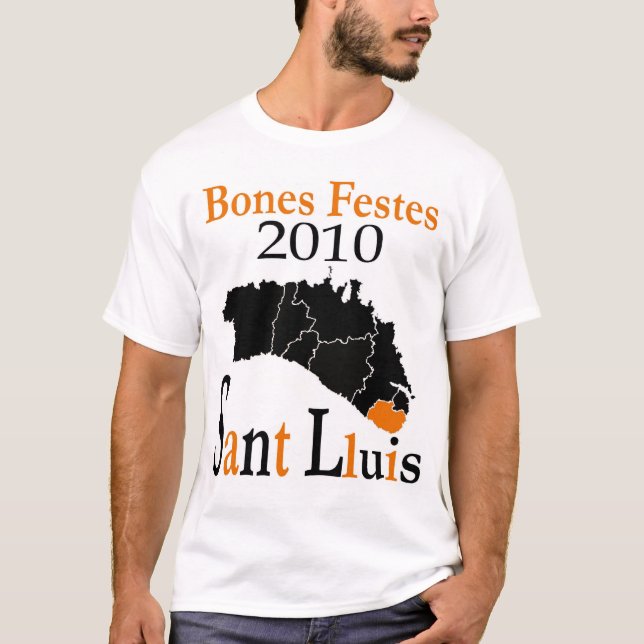 Mod.4 - SANT LLUIS 2010 T-shirt (Framsida)