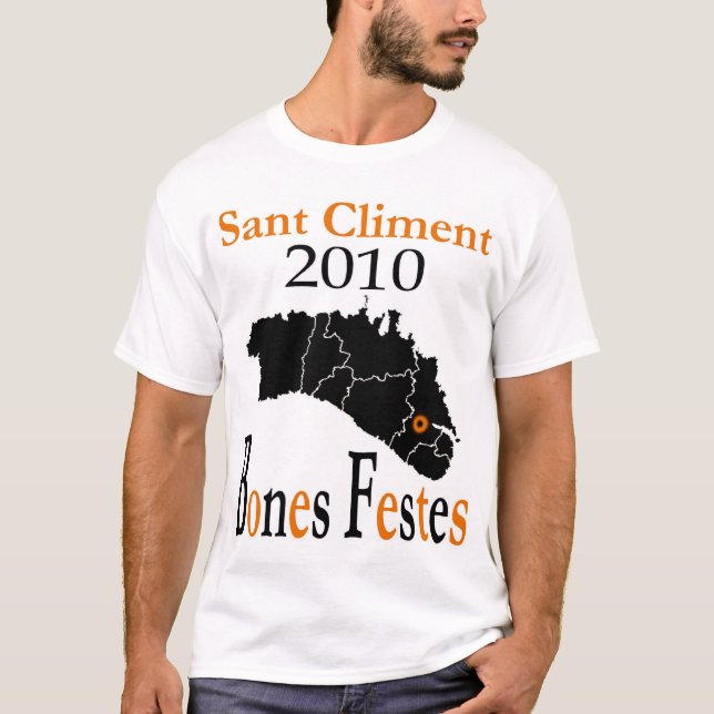 Mod.5 - SANT CLIMENT 2010 T-shirt (Framsida)