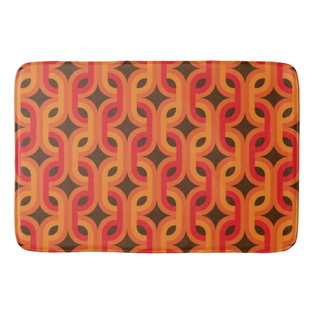 mod 60 s 70-tal badmat badrumsmatta (Framsidan)