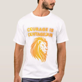 Mod är smittsamt Lejon T Shirt