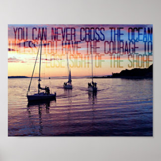 Mod att Lämna kusten Poster