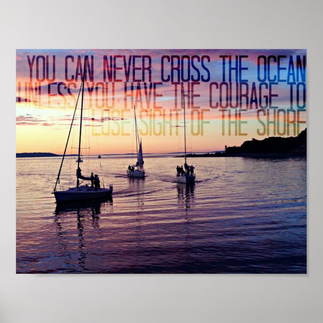 Mod att Lämna kusten Poster (Framsidan)