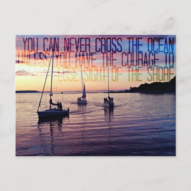 Mod att Lämna kusten Vykort (Framsida)