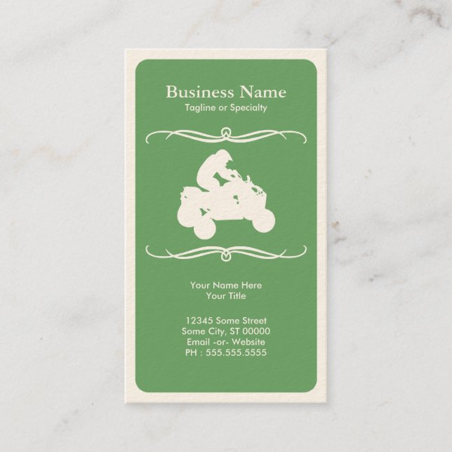 MOD ATV VISITKORT (Framsida)