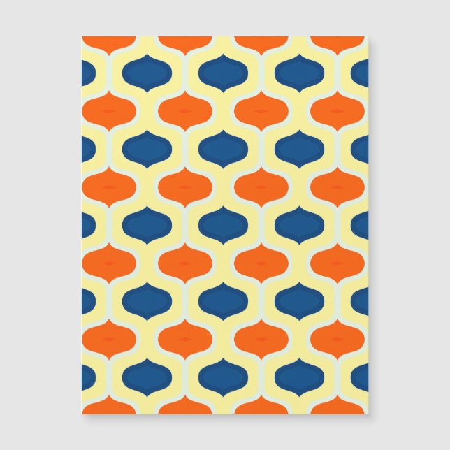 Mod av blått och Orange - Revival av magnetkort (Framsida)