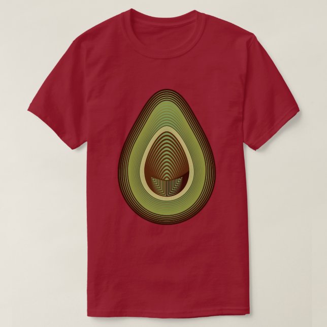 mod avocado t shirt (Design framsida)