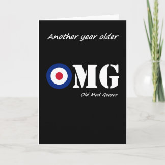 Mod Birthday humor kort