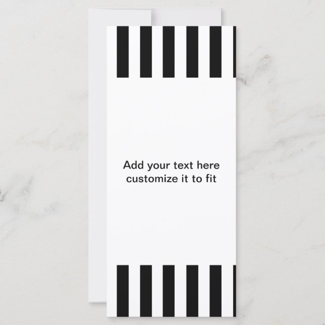 Mod Black and White Rand Mönster (Framsida)