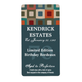 Mod Blue Birthday Vin (375 ml) Fraktsedel