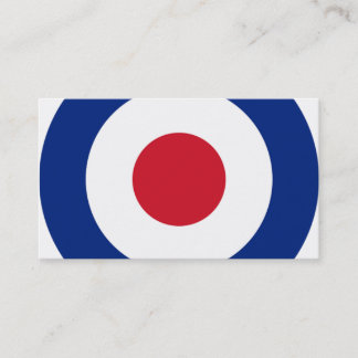 MOD Blue Red and White Affärskorts | MOD-gåvor Visitkort