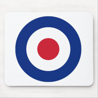 MOD Blue Red and White Mouse Pad | MOD-gåvor Musmatta