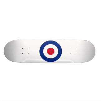 MOD Blue Red and White Skateboard | MOD-gåvor Bräda 19,5 Cm