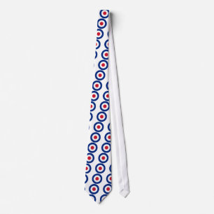 MOD Blue Red and White Tie   Avslappnad av MOD Slips