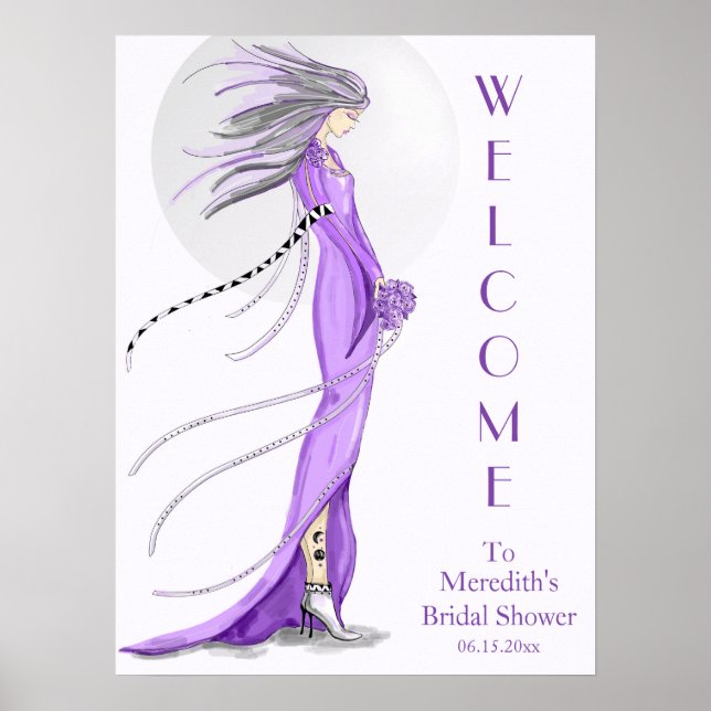 "Mod Bride" Välkommen till Brudtilltändning Poster (Framsidan)