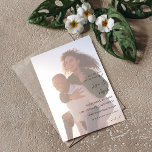 MOD Calligraphy w Duo Photo Save Date Inbjudningar<br><div class="desc">Få dina gäster upphetsade för ditt vackra bröllop genom att skicka ditt moderna och Chic-MOD Calligraphy med Duo Photo-Spara datumen med din foto och moderna kalligrafi.</div>