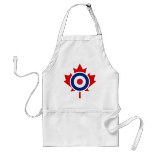Mod Canada Curling Hockey Target Roundel Förkläde